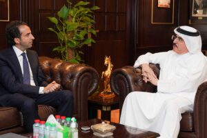 Saeed Al Tayer received Naim Yazbeck, General Manager of Microsoft UAE