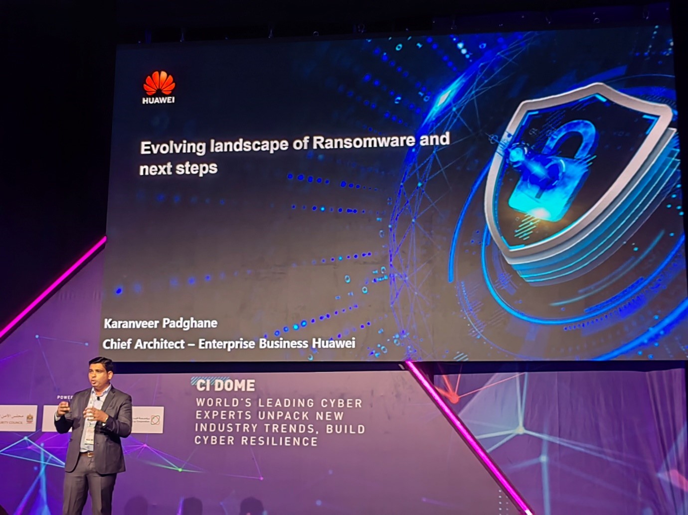 Karanveer Padghane, Chief Architect of Enterprise BG, Huawei Middle East & Central Asia 